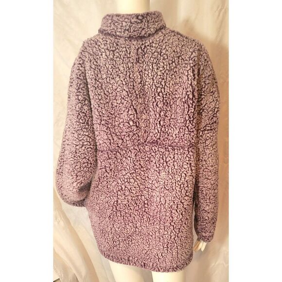 Time & True Fluffy Purple Jacket - Size L - Picture 4 of 9